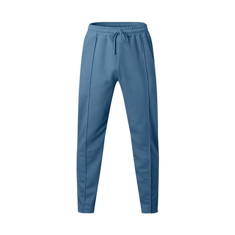 Men's sporty jogging pants with elastic waistband and side inserts Lisslune