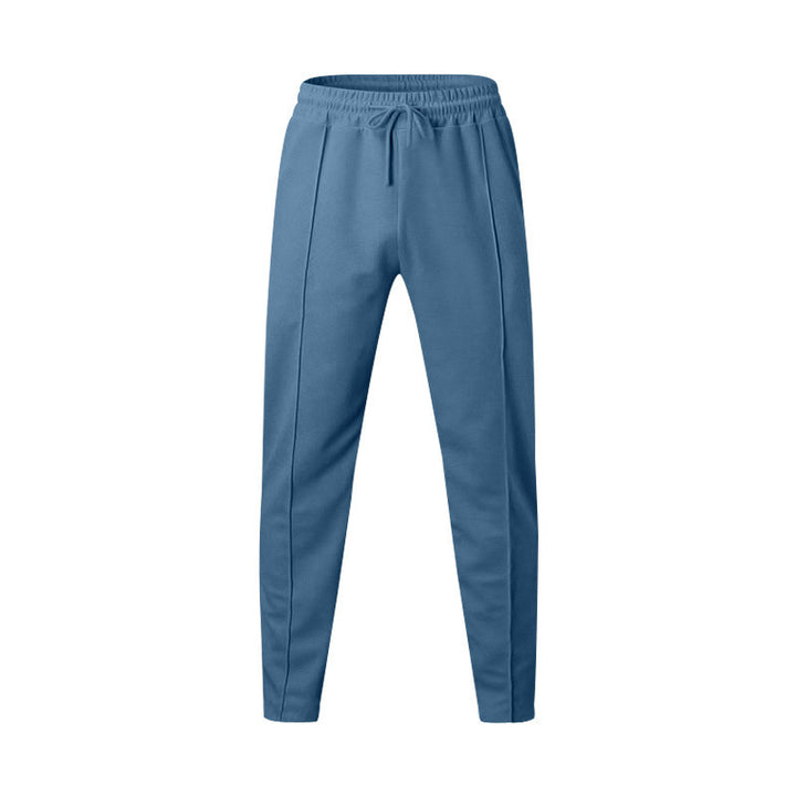 Men's sporty jogging pants with elastic waistband and side inserts Lisslune