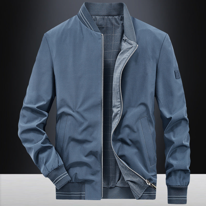 Men's Urban Lightweight Jacket with Full Zip Lisslune