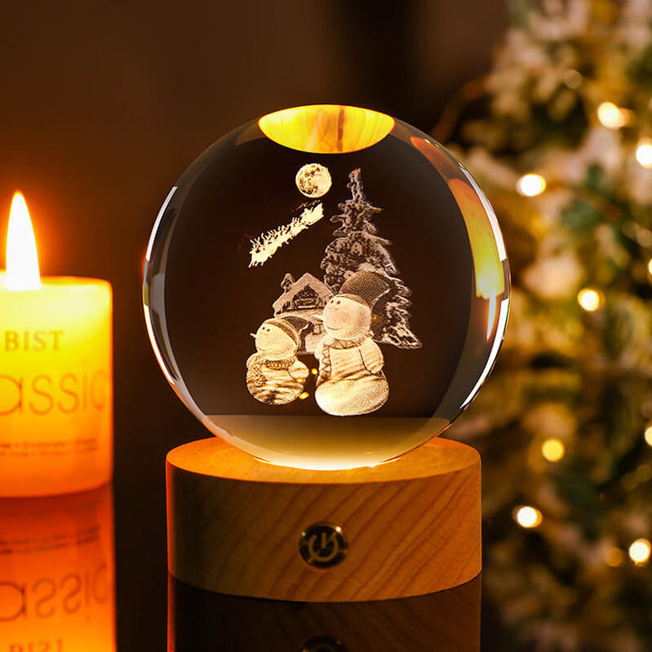 Lisslune | Crystal Ball Night Light