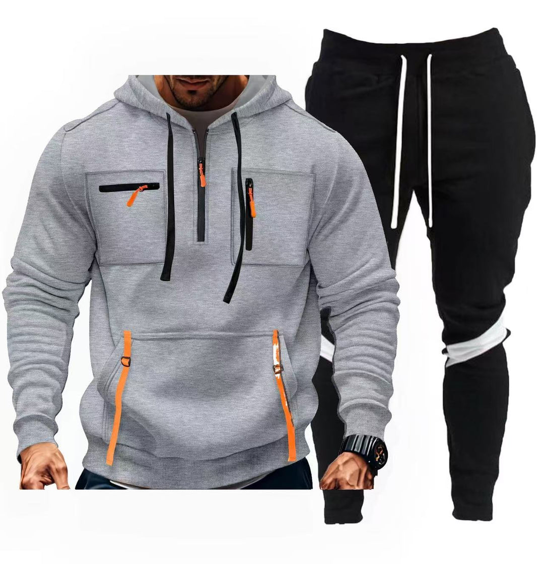 Men's sporty hoodie and jogging pants set Lisslune