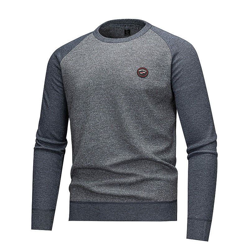 Men's Stylish Sweat Pullover with Raglan Sleeves Lisslune