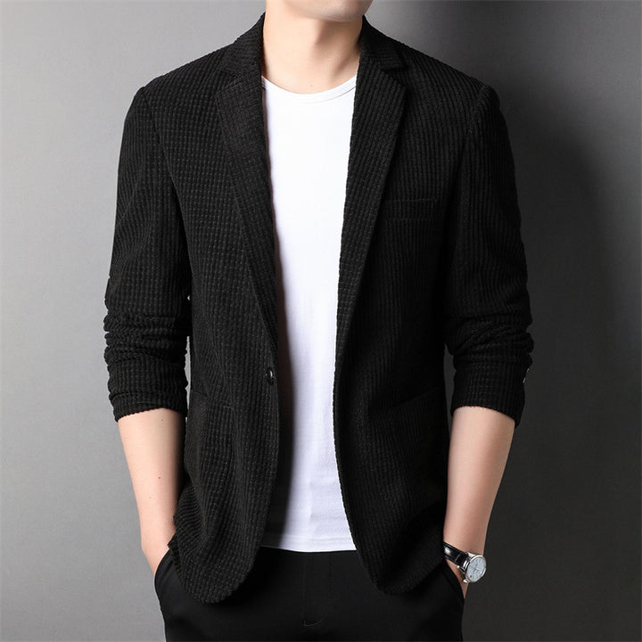 Men's Structured Blazer Jacket Lisslune