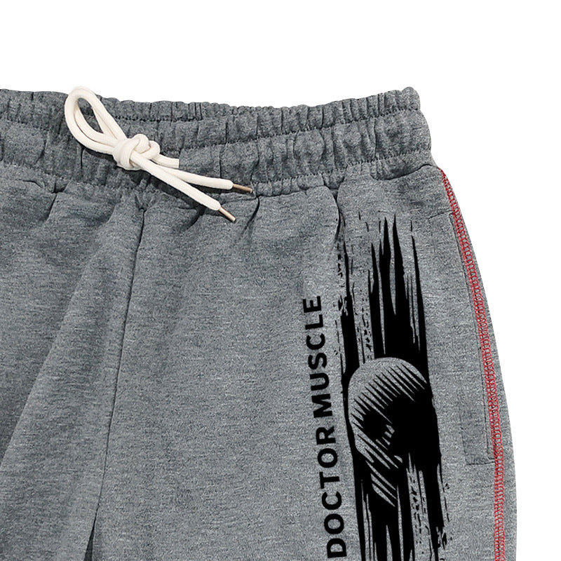 Men's Comfortable Sport Jogging Pants with Side Pockets and Adjustable Drawstring Lisslune