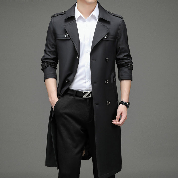 Men's Stylish Trench Coat Lisslune