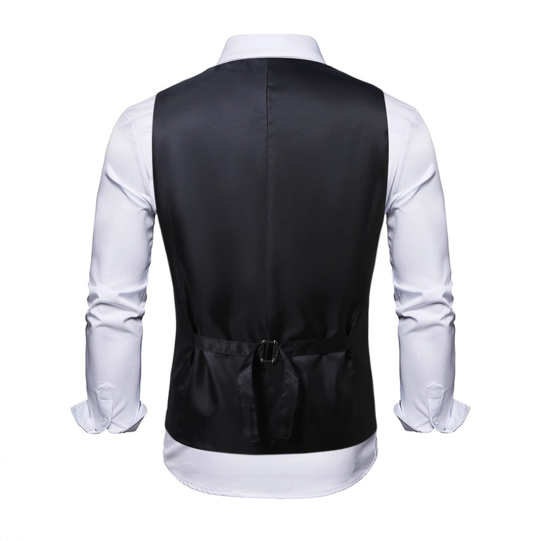 Men's elegant sequin vest Lisslune