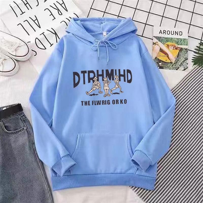 Women's hoodie with creative graphic print Lisslune