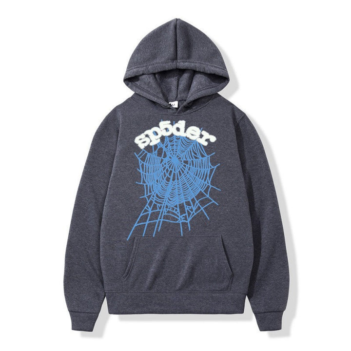 Women's hoodie with creative spider motif and comfortable fit Lisslune