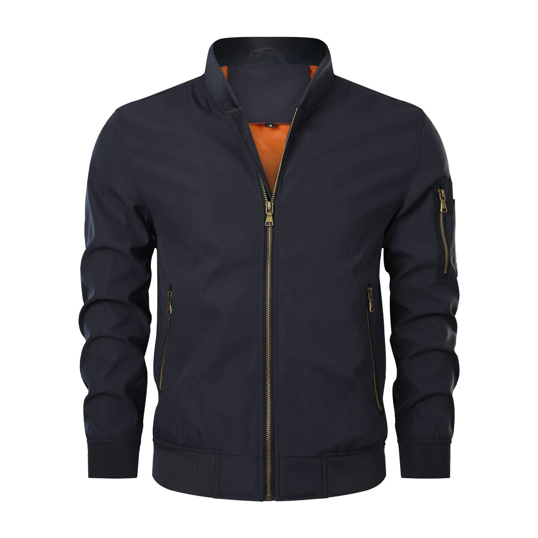 Men's Light and Stylish Bomber Jacket Lisslune