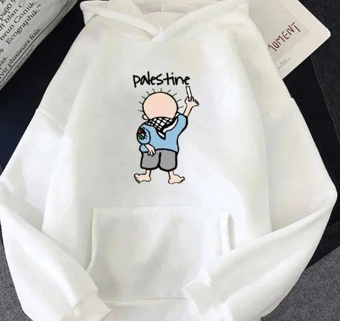 Women’s hoodie with creative illustration design Lisslune