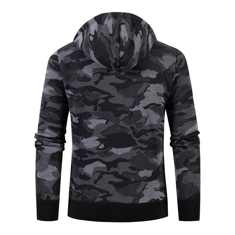 Men's modern hoodie jacket with fleece lining Lisslune