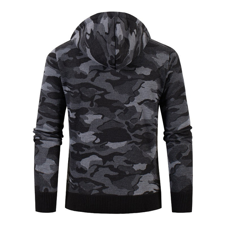 Men's modern hoodie jacket with fleece lining Lisslune