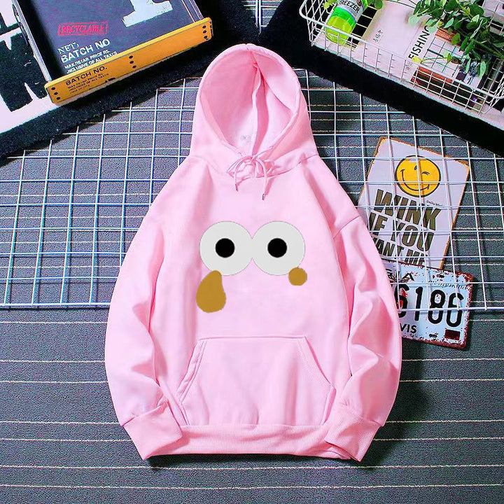 Women's hoodie with eye-catching cartoon print Lisslune