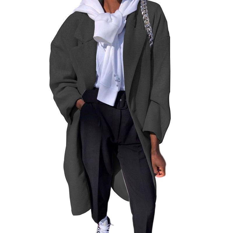 Women's Oversized Coat in Elegant Design Lisslune