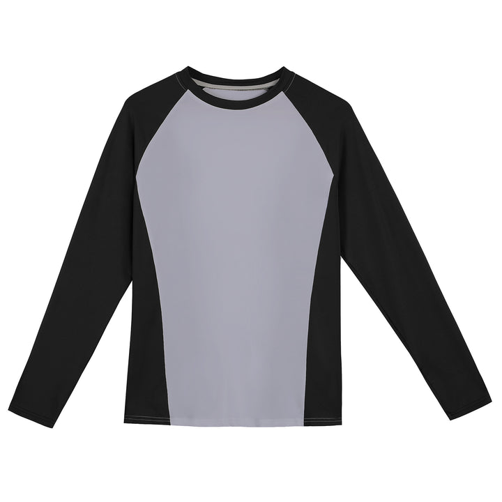 Men's sports long-sleeve shirt with breathable inserts and ergonomic cut Lisslune
