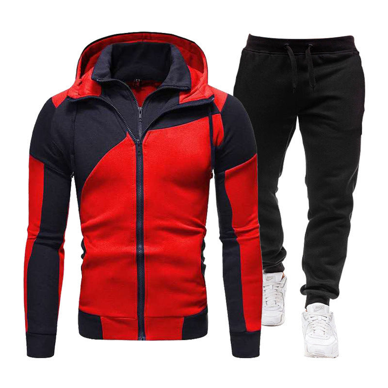 Men's Functional Tracksuit Set with Ergonomic Cut and Zip Pockets Lisslune