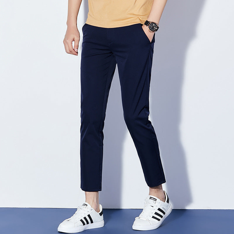 Men's sporty leisure pants with breathable properties and elastic waistband Lisslune