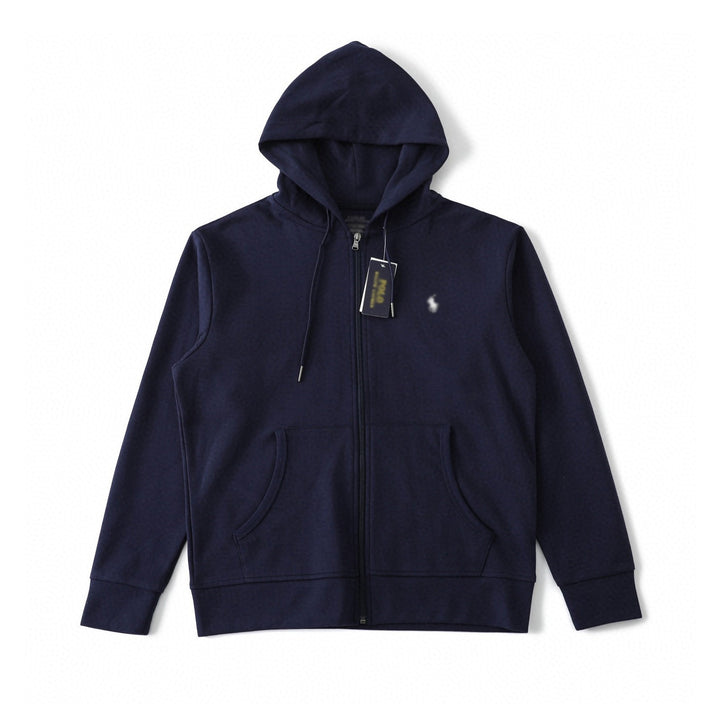 Women's hooded jacket with full zip and side pockets Lisslune