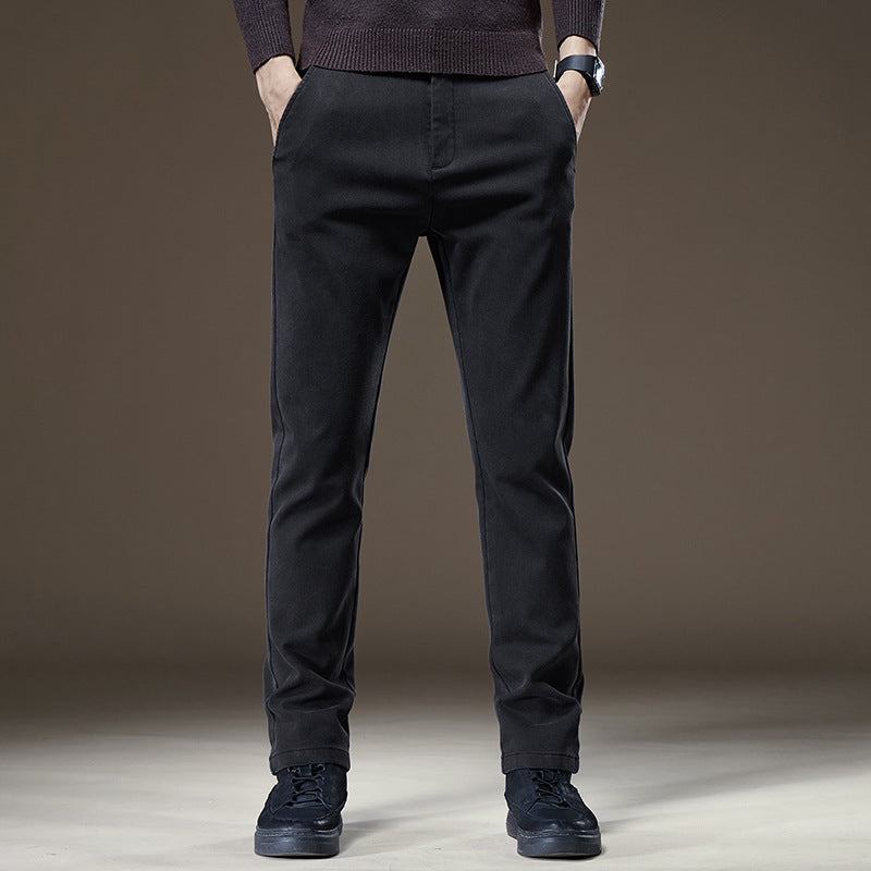 Men's Stylish Chino Pants with Practical Side Pockets Lisslune