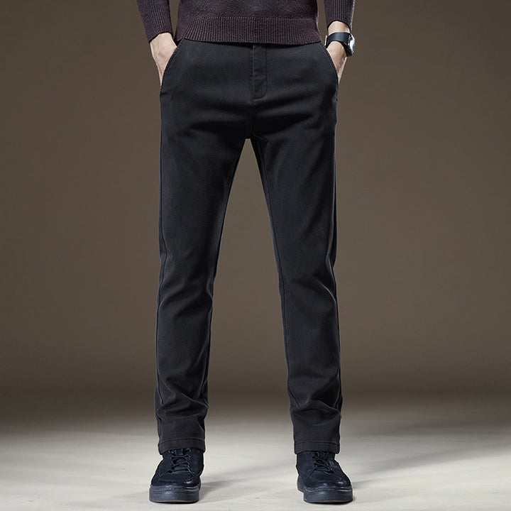 Men's Stylish Chino Pants with Practical Side Pockets Lisslune