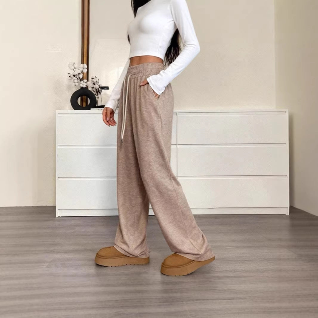 Damen Bequeme Freizeithose mit elastischem Bund Lisslune