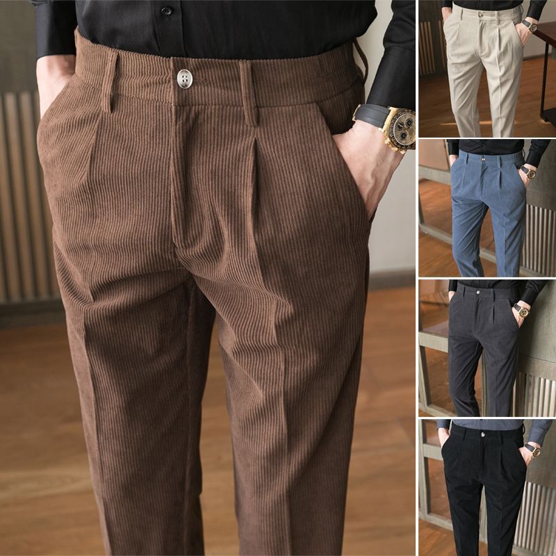Men's Elegant Suit Trousers Lisslune