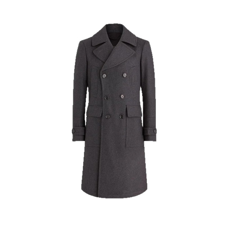 Men's classic duffle coat with double button closure and practical pockets Lisslune