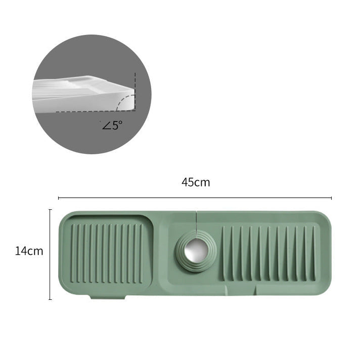 Lisslune | Silicone Splash Guard Drain Mat