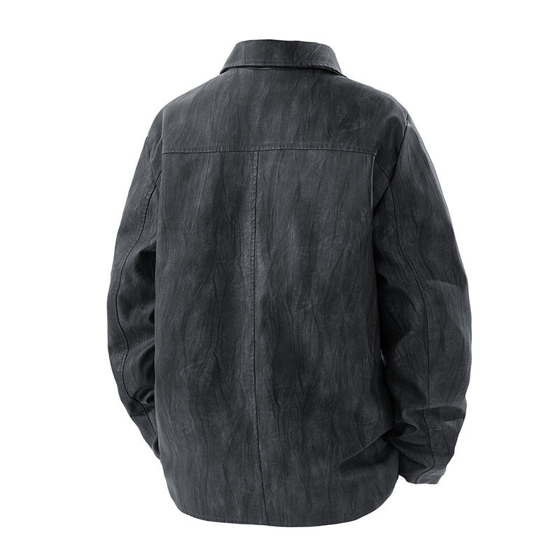 Men's Stylish Jacket with Practical Zippered Pockets Lisslune