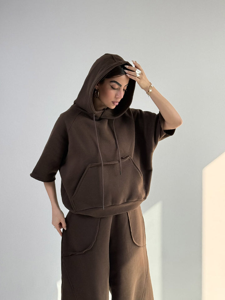 Women's oversized hoodie with kangaroo pocket Lisslune