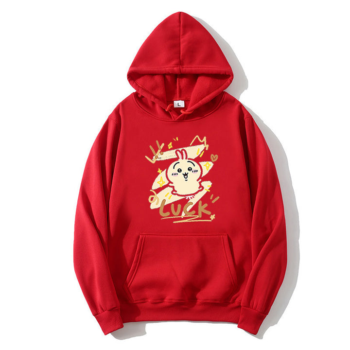 Women's hoodie with funny rabbit design Lisslune
