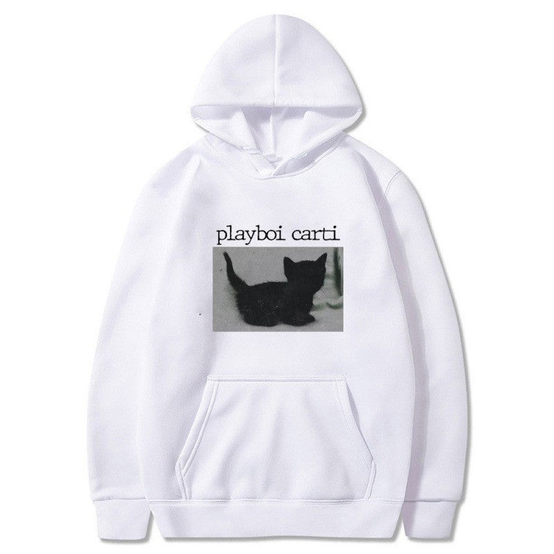 Women's hooded sweatshirt with unique artistic print Lisslune