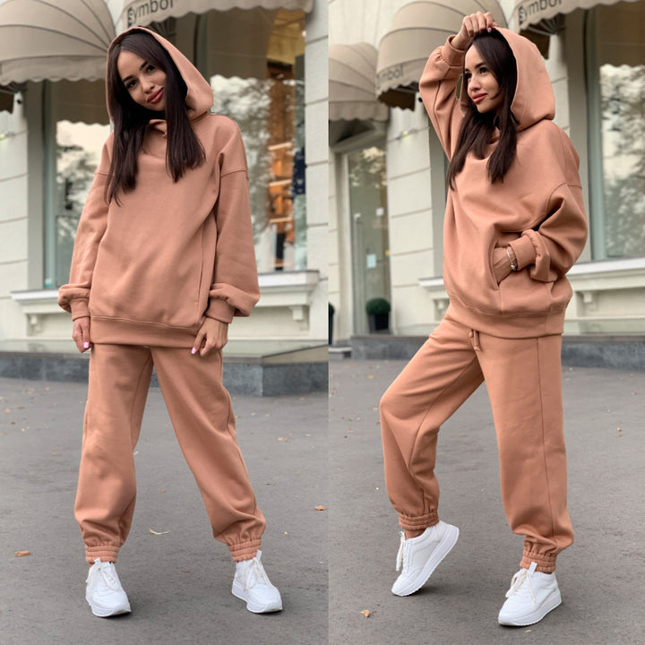 Women's comfortable hoodie and jogger set Lisslune
