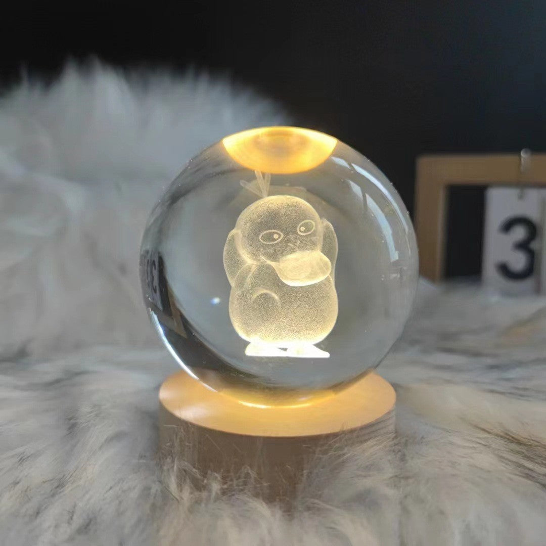 Lisslune | Glowing Moon Crystal Ball