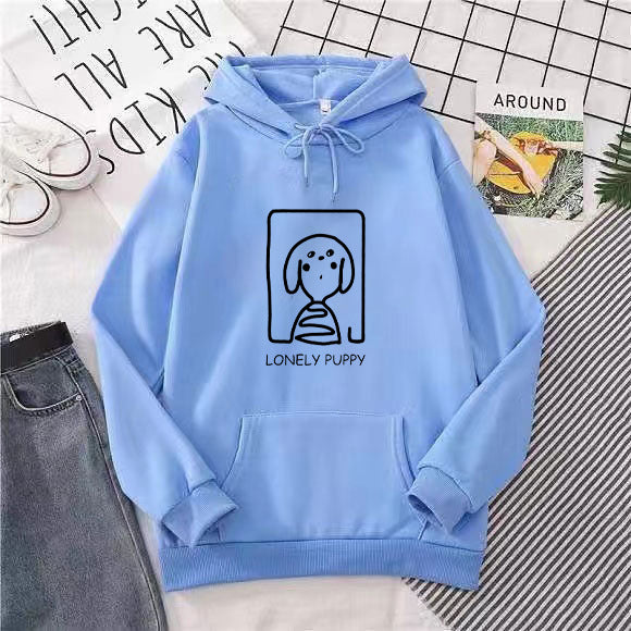 Women's hoodie with creative dog design Lisslune