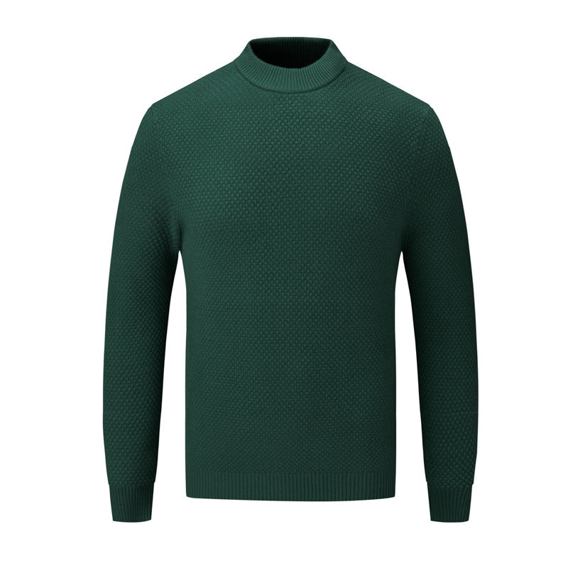 Men's Sweater with High-Quality Textured Surface Lisslune