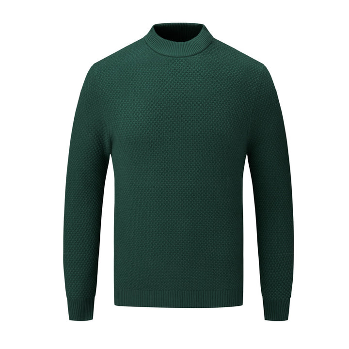 Men's Sweater with High-Quality Textured Surface Lisslune