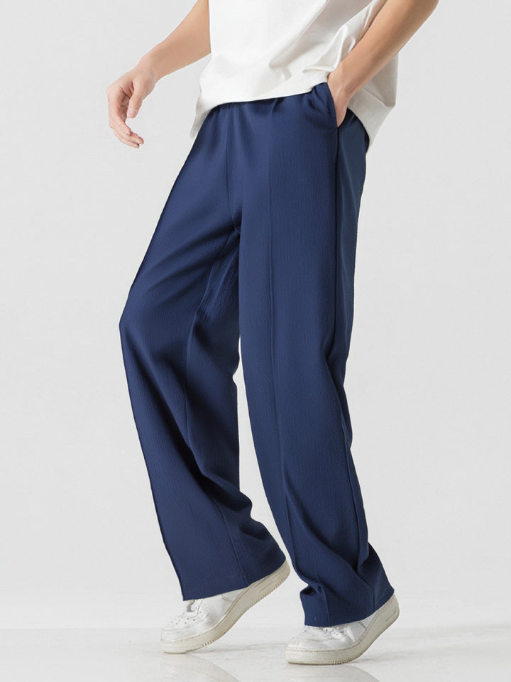 Men's Elegant, Loose Leisure Pants made of Breathable Fabric Lisslune
