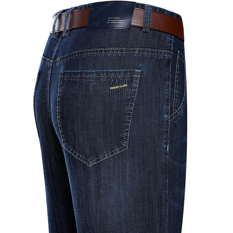 Men's casual Slim Fit jeans made of high-quality denim fabric Lisslune