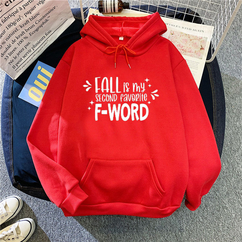 Women's hoodie with funny slogan and casual cut Lisslune