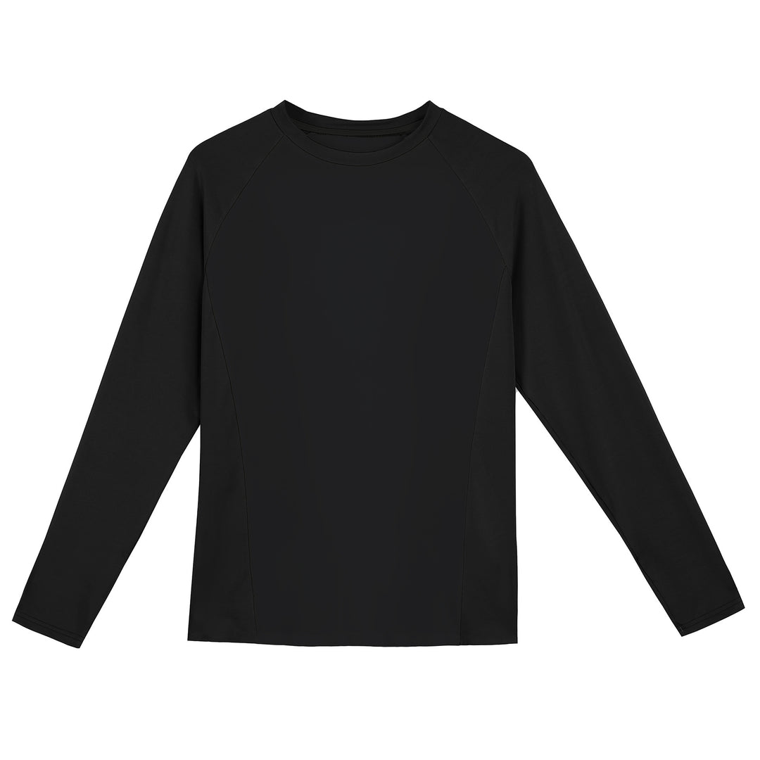 Men's sports long-sleeve shirt with breathable inserts and ergonomic cut Lisslune