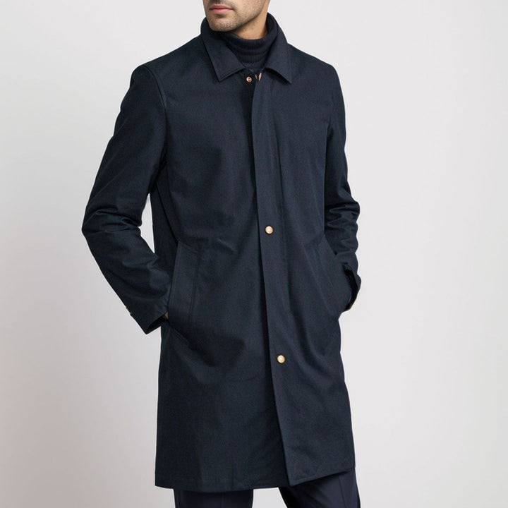 Men's fashionable transitional coat with practical pockets and water-repellent fabric Lisslune