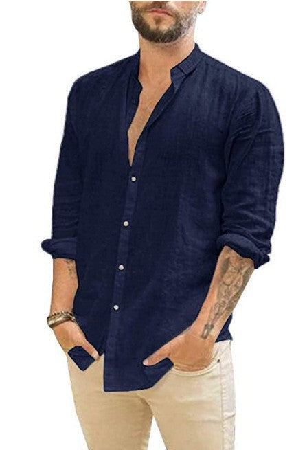 Men's elegant and comfortable long-sleeve shirt Lisslune