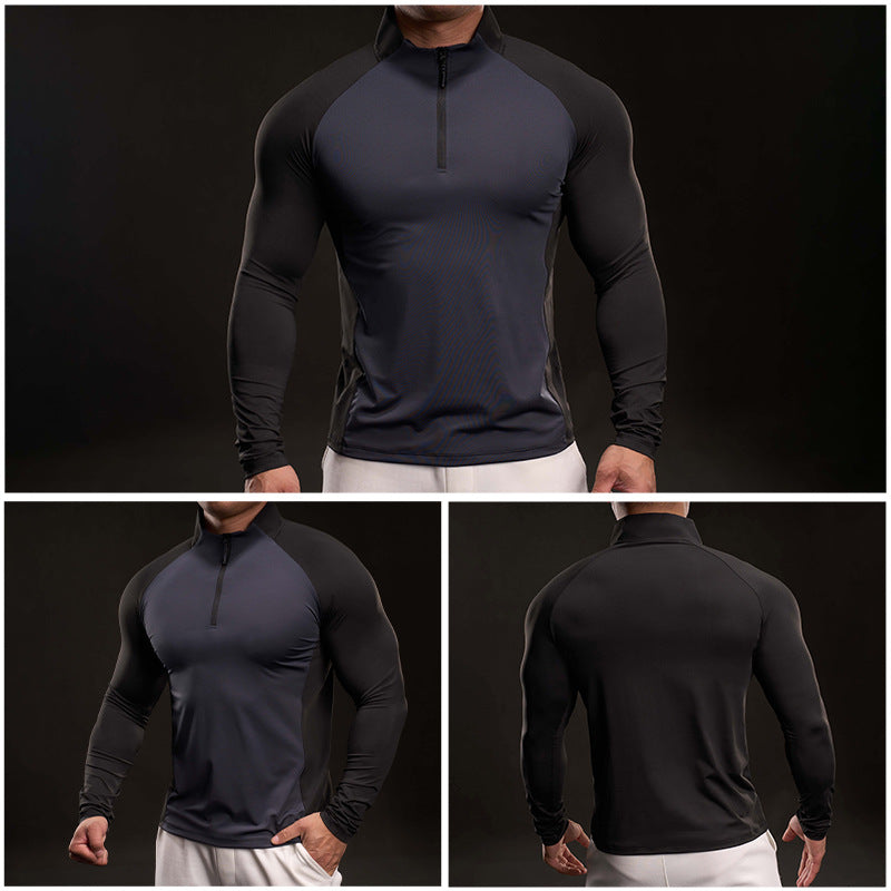 Men's Sports Long Sleeve Functional Shirt Lisslune
