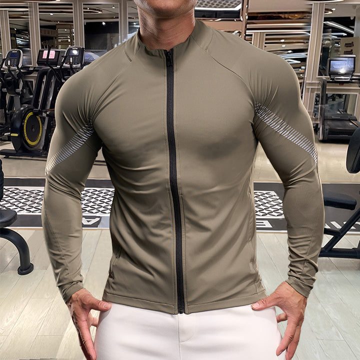Men's Long-Sleeved Sports Top with Optimized Breathability Lisslune