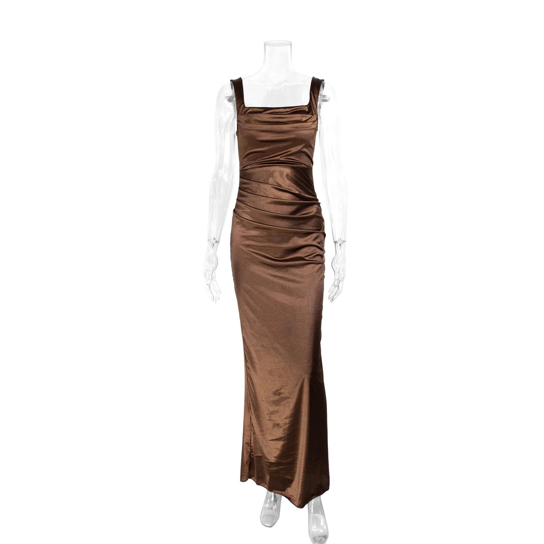 Damen Langarm Abendkleid Lisslune