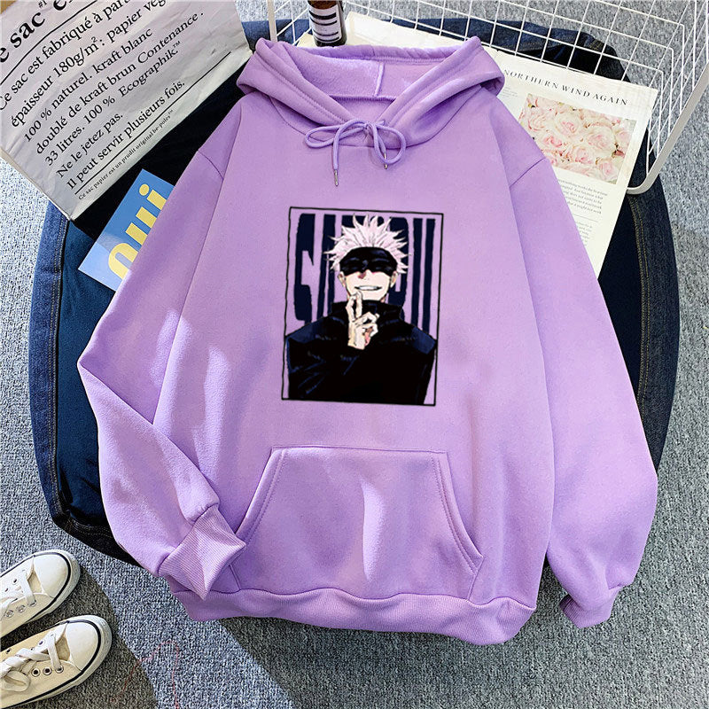 Women's hoodie with unique anime motif Lisslune