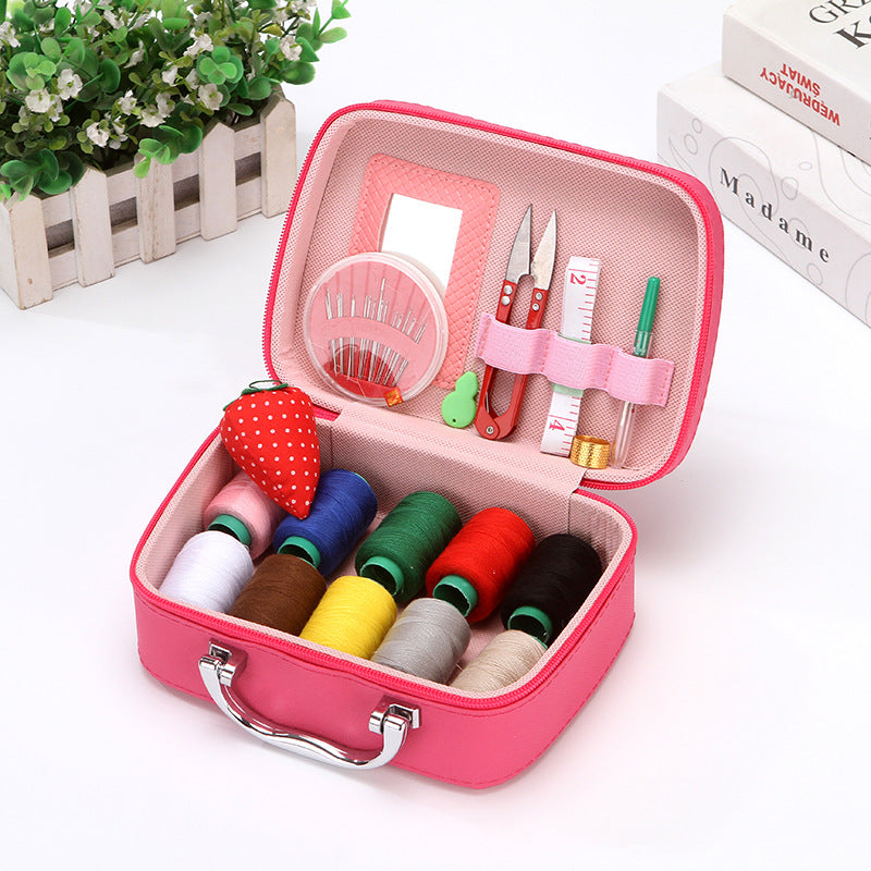 Lisslune | Household Sewing Box Set Mini Suitcase