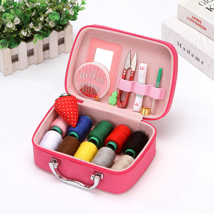 Lisslune | Household Sewing Box Set Mini Suitcase