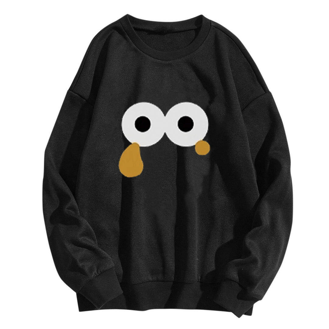 Women’s sweatshirt with unique cartoon design Lisslune